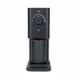 Wilfa ZENSE Kaffeemühle - 30 Mahlgrade - 40mm Edelstahl-Flachmahlwerk - Antistatik - luftdicht verschlossener Bohnenbehälter (schwarz)