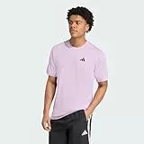 adidas Herren Train Essentials Feelready Training Tee, Powder Plum/Black, S