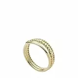 FOSSIL Ring Für Frauen Vintage Iconic, Höhe: 7,4mm Gold-Edelstahl-Ring, JF03801710