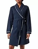 Triumph Damen Waffle Robe Bademantel, Blue Nights, 40/42