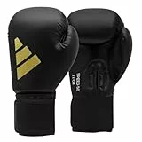 adidas Boxhandschuhe Speed 50, Schwarz, 12 oz, ADISBG50