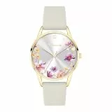Tamaris Damenuhr - Damen Armbanduhr u.A. in Silber, Gold, Roségold, Schwarz, Blau, Rosa, Burgundy, Grün - Gehäuse rund & eckig auch mit Blumen-Motiven, Wasserfest