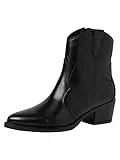 Tamaris Damen Stiefel Leder schwarz 36