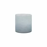 blomus Windlicht -SAGA- | Kerzenhalter aus Glas | Farbe Tradewinds | Größe S | Ø8 x 8,5H cm | für Innen- und Außendekoration