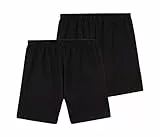 Sanetta Schlafanzughose kurz im Doppelpack aus 100% Baumwolle - Made in Europe, schwarz