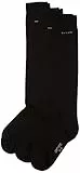 Camano Herren Kniestrümpfe 3942 Ca-Soft Kneehigh, 3er Pack, Gr. 43/46, Schwarz (black 05)
