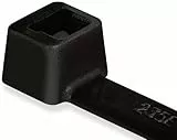 HellermannTyton 111-05460 T80L-W-BK-C1 Kabelbinder 390mm 4.70mm schwarz wetterfest 100 Stück
