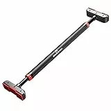 RHINOSPORT Klimmzugstange Türrahmen ohne Schrauben mit Neues Drehbares Zahnradschloss, Klimmzugstange verstellbar 69-92 cm (27.1in-36.2in), Tragkraft bis 200 Kg Pull Up Bar