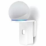 Cozycase Steckerhalterung für Pop/Dot/Google Nest mini - Platzsparende Wandhalterung Wall Ständer integriertes mit Kabelmanagement Halterung (Weiß)
