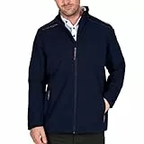 Island GREEN Herren Wasserdichte Inner Storm Cuff Golf Jacke, navy, L