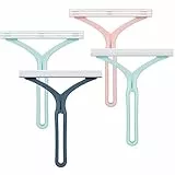 flintronic 4 Stück Fusselentferner für Teppich, Fusselrasierer, Tragbarer Fusselentferner, Wiederverwendbarer Stoffrasierer für Kleidung Sofa Bett Katzenhaare