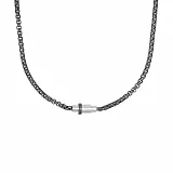 JOOP! Halskette aus Edelstahl für Herren, Halsschmuck, 60 cm, Silber, Kommt in Schmuck Geschenk Box