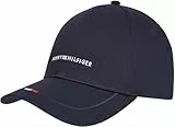 Tommy Hilfiger Herren Cap Foundation 6 Panel mit Logo, Blau (Space Blue), Einheitsgröße