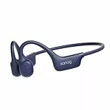 SANAG Knochenschall Kopfhörer, knochenschall kopfhörer Bluetooth, kopfhörer kabellos Bluetooth mit Mikrofon, Bluetooth 5.4, IPX5 wasserdichte, 10 Stunden Wiedergabezeit für Radfahren, Laufen
