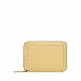 Fossil Logan Leder oder Polyester Clutch-Geldbörse für Damen Cremeweiß 10.16 cm L x 1.91 cm W x 7.62 cm H