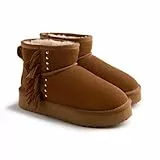 GIOSEPPO Damen Grasston Oxford-Stiefel, Leder, 38 EU