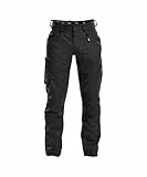 DASSY® Helix Stretch-Arbeitshose - Größe 54 - SCHWARZ