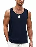 Wayleb Muskelshirt Herren Ärmellos – Basic Tank Tops Herren für Sommer & Strand, Leichtes Herren Tanktop für Täglichen Komfort