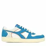 Diadora Unisex Magic Basket Low Suede Leather Gymnastikschuh, Royal White, 42 EU
