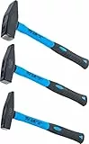 BGS 3845 | Schlosserhammer-Satz | Fiberglasstiel | DIN 1041 | 300/500 / 800 g | 3-tlg. | Hammer-Set