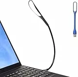 EBYPHAN Dimmbare USB-Lampe, Mini-USB-Licht für Laptop, Flexible Tastatur-Licht für PC Computer(14-LED-Perle, 3-Stufig Einstellbare Helligkeit, EIN-/Aus-Touch-Schalter, Schwarz)
