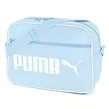 PUMA Unisex – Erwachsene Campus Reporter Messenger Bag Umhängetasche (light aqua)