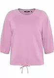 zero Damen Sweatshirt unifarben 38, Smoky Grape