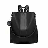 Miss Lulu Damen Rucksack Klein Anti diebstahl Schultaschen 2 in 1 Tagesrucksack Casual Daypack Rucksackhandtaschen Leicht für Freizeit Einkauf Alltag