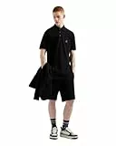 Armani Exchange Men's Icon Project Embroidered Logo Polo Shirt, Black, M, Schwarz, M