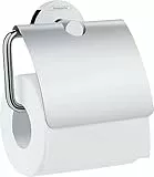 hansgrohe Logis Universal Toilettenpapierhalter (Badzubehör mit Abdeckung) Chrom