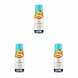 SodaStream Sirup Lipton Ice Tea Pfirsich Zero - 1x Flasche ergibt 9 Liter Fertiggetränk, Sekundenschnell zubereitet und immer frisch, 440 ml (Packung mit 3)