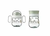 Mepal | Mio Set – 360° | Baby Trinklernbecher ab 6 Monate | auslaufsicher | Spülmaschinengeeignet & BPA frei | Little Farm