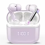 Thunelec Kopfhörer Übersetzer, AI Sprachübersetzer Gerät, 164 Sprachen & Akzente 2025 Lila