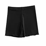 Weardear Mädchen Kurze Leggings Radlerhose Sommer Activewear Shorts Kinder Elastische Turnhose schwarz Gr.110#13