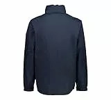CMP - Herrenjacke mit Kapuze und Druckknöpfen, Schwarz Blau, 50