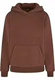 Build Your Brand Damen By289-ladies Fluffy Hoody Sweatshirt, Chocolatebrown, M EU