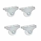 1 Zoll Lenkrolle mit Metalloberplatte