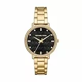 Michael Kors Pyper Watch for Women, Quartz Three Hand Movement with Stainless Steel Strap