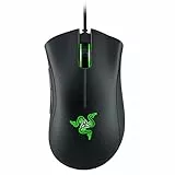 Razer DeathAdder Essential (2021) - Kabelgebundene Gaming-Maus mit Optischem Sensor mit 6400 DPI (5 programmierbare Tasten, Ergonomischer Formfaktor, 10 Millionen Klicks Lebensdauer) Schwarz
