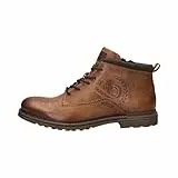 bugatti Herren Schnürstiefel, Männer Stiefel,halbstiefel,schnürung,Boots,Winterstiefel,Winterschuhe,uebergangsstiefel,Cognac (6300),43 EU / 8.5 UK