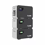 ALLWEI Balkonkraftwerk mit Speicher (1600W |1600Wh) mit 2x B160 Erweiterungsakku (1600Wh), 3 MPPT 2700Wp Solareingang, All-in-One, 6000 Ladezyklen, 4,8kWh Kapazität, Plug&Play