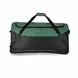 travelite Trolley Reisetasche mit Rollen aus wasserabweisendem Material, Basics Weichgepäck Rolltasche mit großem Hauptfach, 71 cm, 97 Liter