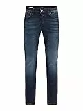 JACK & JONES Herren Jjitim Jjoriginal Am 782 50sps Noos Slim Jeans, Blue Denim, 34W / 32L EU