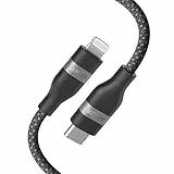 Anker USB C Lightning Kabel, Upcycled-Flechtgewebe USB C auf Lightning Kabel 90cm, ultra-schnelles Ladekabel für iPhone 14/13/12/11 Serie und mehr