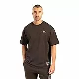 SMILODOX Herren T-Shirt Rayk - Locker geschnittenes Oversize Shirt mit auffälligem Backprint, Logo auf der Brust und bequemem Rundhalsausschnitt für Moderne Streetwear Looks