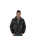 Schott NYC Herren LC5331X Jacke, Braun (Anthic Brown 80), Medium