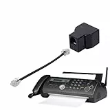 Lunaobrik Telefonkordhändler, Telefonkabelverteileradapter | 2 -port Telefonverteiler Adapter | Telefonrahtverteiler Adapter Für