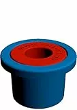 Rela WC-Sitz Stop Einsätze für WC-Sitze gegen Verschieben (6 mm + 8 mm)