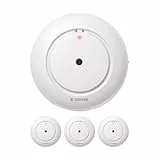 X-Sense Wi-Fi Wassermelder mit Batterie, Wassersensor IP66, WLAN-Wassersensor, EIN Zubehörteil für das SWS54-Wassersensor-Kit, Einzelverpackung, Modell SWS51, 3 Stück