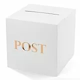 Donindis Kartenbox Rosengold, 24 * 24 * 24cm, Karton